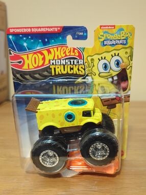 Hot Wheels Monster Trucks SpongeBob Brand New
